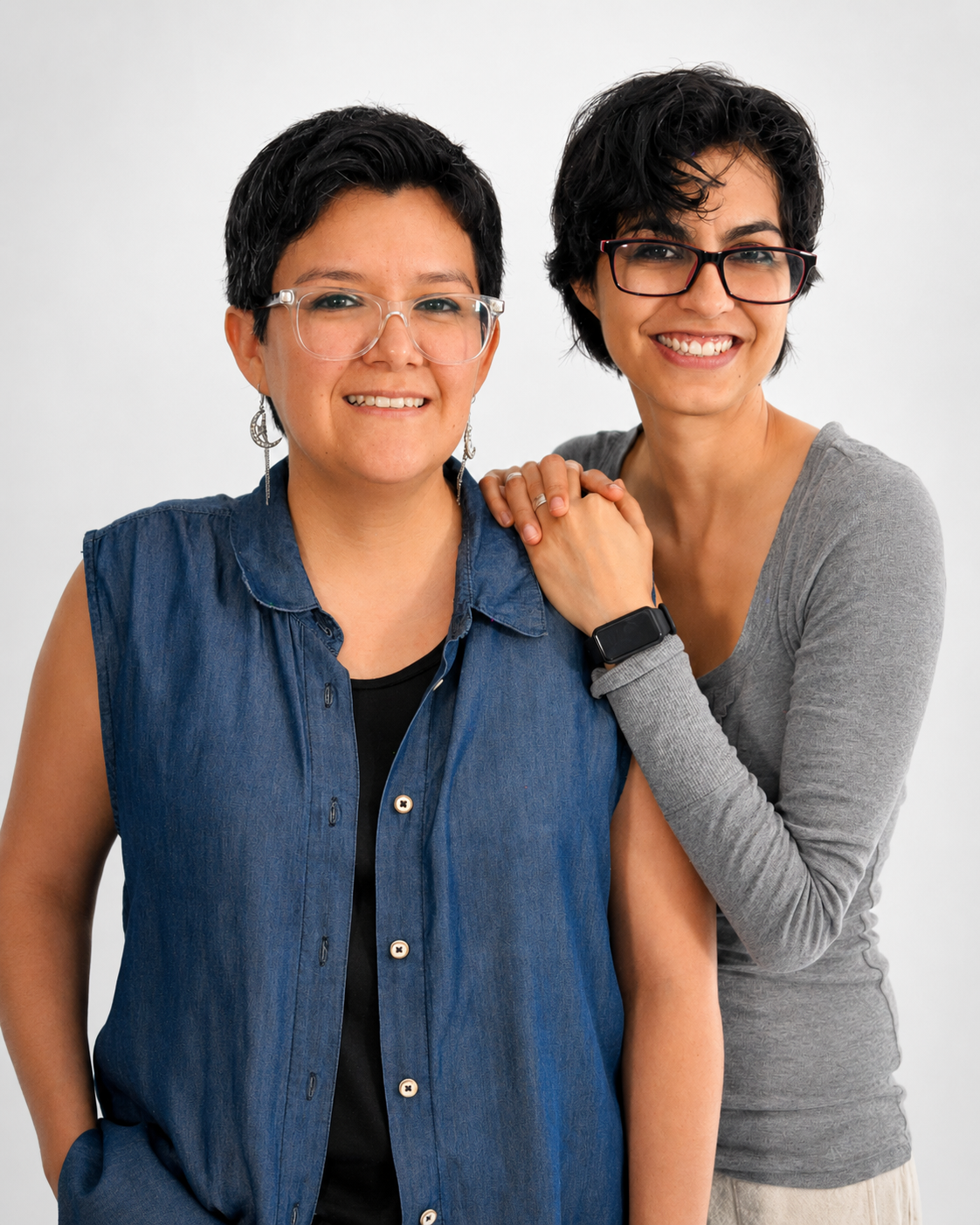 Verónica Flores y Julieta González